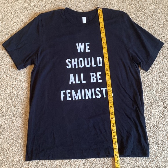 NWOT Etsy We Should All Be Feminists Tee - Picture 2 of 9